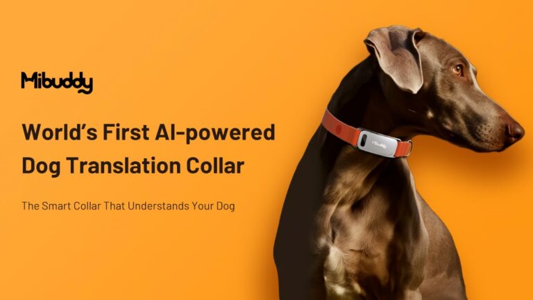 Mibuddy—World's First AI-Powered Dog Translation Collar