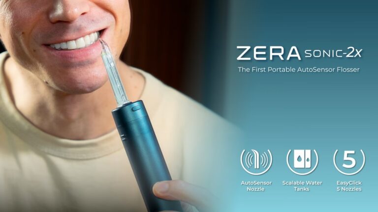 ZERA Sonic-2X | The First Portable AutoSensor Flosser